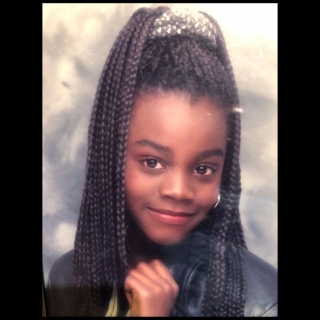 Deborah Olayinka's old photo.